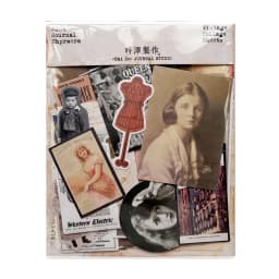 Old Photos Poster Planet Nostalgic Stickers Junk Journal Planner Scrapbooking Vintage Card Decorative DIY Craft Photo Albums
