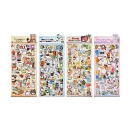 4pcs/lot Kawaii Stationery Stickers Maple Leaf Story DIY Craft Scrapbooking Album Junk Journal Happy Planner Diary Stickers