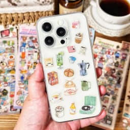 4pcs/lot Kawaii Stationery Stickers Maple Leaf Story DIY Craft Scrapbooking Album Junk Journal Happy Planner Diary Stickers