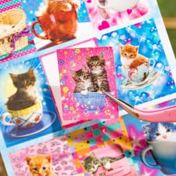 TIANZI 20pcs Kawaii Retro INS Die Cutting Stickers Book for DIY Scrapbook Diary Phone Case Creative Stationery Cute Retro Design