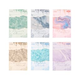 15pcs/1lot kawaii Stationery Sticker Tide marks on the paper junk journal Decorative Scrapbooking DIY Craft Sticker
