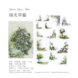 30pcs/1lot Kawaii Stationery Stickers natural corners Diary Decorative Mobile Stickers Scrapbooking DIY Craft Stickers