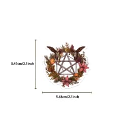 10/30/50PCS Kawaii Forest Witch Decoration Scrapbooking PVC Sticker Aesthetic Korean Stationery School Supplies