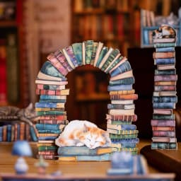 15pcs/1lot Kawaii Stationery Stickers Bookshelf and cat Diary Decorative Mobile Stickers Scrapbooking DIY Craft Stickers