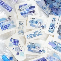 40pcs/1lot kawaii Stationery Sticker Fragmented Poetry Lines junk journal Decorative Scrapbooking DIY Craft Sticker