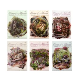 10pcs/1lot Kawaii Scrapbook Sticker corner of the garden Scrapbooking Supplies Planner Decorative Craft Stationery Sticker
