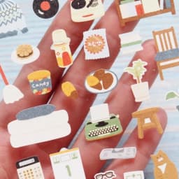 Korean Import Original Suatelier Grandapa's Room Paper Stickers Scrapbooking Diy Journal Stationery Sticker Deco Art Supply