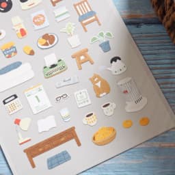Korean Import Original Suatelier Grandapa's Room Paper Stickers Scrapbooking Diy Journal Stationery Sticker Deco Art Supply
