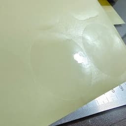 200pcs Transparent PVC Sealing Sticker 13mm 25mm 30mm 50mm Clear Vinyl Label Glossy Surface Tear Resistant Shining Decoration