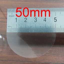 200pcs Transparent PVC Sealing Sticker 13mm 25mm 30mm 50mm Clear Vinyl Label Glossy Surface Tear Resistant Shining Decoration