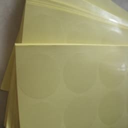200pcs Transparent PVC Sealing Sticker 13mm 25mm 30mm 50mm Clear Vinyl Label Glossy Surface Tear Resistant Shining Decoration