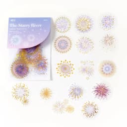 30pcs/bag PET Hot Stamping Laser Stickers Romantic Instant Series Aesthetic Scrapbooking Materials