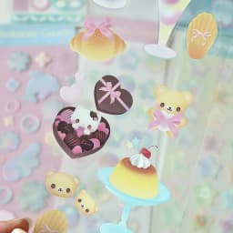 WAKAWAKA Hot Silver Bubble Stickers Deco Stickers Korean Stickers Scrapbook Stickers Cute Guka Card Decor Journal Embellishments