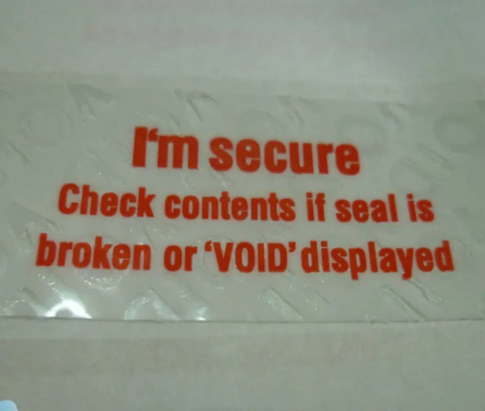 500pcs Hologram VOID IF REMOVED Security Tamper Evident Warranty Stickers