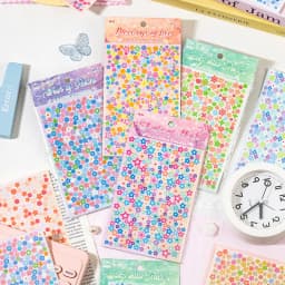 6sheets Kawaii Star Convenience Store Series Die Cutting Stickers DIY Scrapbook Decoration Album Diary Aesthetics Stationery