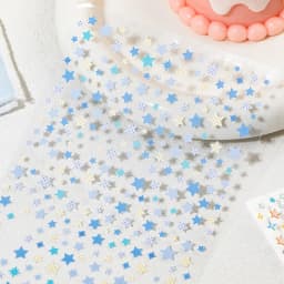6sheets Kawaii Star Convenience Store Series Die Cutting Stickers DIY Scrapbook Decoration Album Diary Aesthetics Stationery