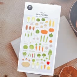 Korean Import Suatelier Farm Fish Market Baking Sticker Scrapbooking Diy Journaling Diary Decor Stationery Sticker School Gift