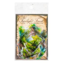 30pcs/1lot Kawaii Stationery Stickers twilight forest Junk Journaling Decorative Mobile Scrapbooking for stickers Scrapbook