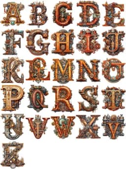 20Pcs/Pack Vintage Steampunk Sticker DIY Craft Scrapbooking Album Junk Journal Decorative Stickers