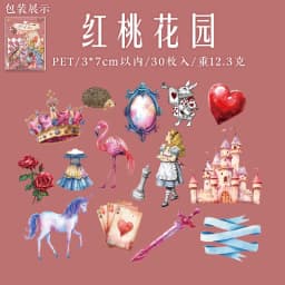 30pcs/lot Kawaii Stationery Stickers Nostalgia letterhead Diary Planner Decorative Sticker Scrapbooking Journal DIY Craft