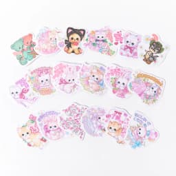 153pcs/lot Kawaii Stationery Stickers Cartoon Cat Diary Planner Decorative Mobile Sticker Scrapbooking Journal DIY Craft Sticker
