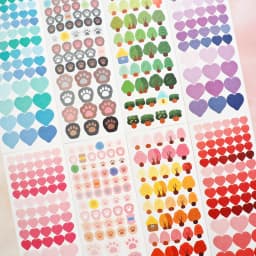 Korean Import 4 Seasons Forest Paper Stickers Scrapbooking Diy Journal Stationery Cute Sticker Deco Aesthetic Art Supplies