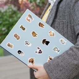 10/100/1000Pcs Funny Dog Stickers Cartoon Cute Decals Toy Guitar Phone Bicycle Laptop Notebook Luggage Car Graffiti Kids Sticker