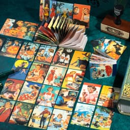 Journal GO 50pages Vintage Cartoon American Family Life Stickers for Scrapbook DIY Decoration Gifts Collage Junk Journal Decor