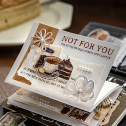 Journal GOo 3.5x200cm Vintage Leisure Time Collage Tape Sticker Creative DIY Journal Scrapbooking Planner Card Craft Making