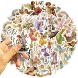 10/30/50PCS Vintage Painting Angel PVC Sticker Aesthetic Stationery Decoration Scrapbooking School Supplies