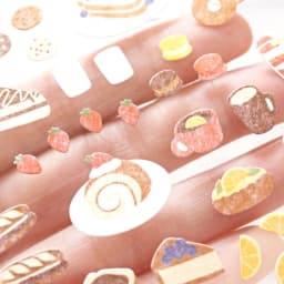 Korean Import Brand Suatelier Sweet Desert Tea Paper Stickers Cute Scrapbooking Diy Journaling Diary Stationery Sticker Decor