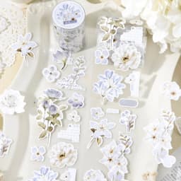 Journal GO 6x200cm Four Seasons Masking Tape DIY Scrapbooking Decor Photo Album Collage Junk Journal Aesthetics Stickers