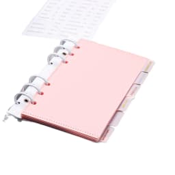 Hot Stamping English Calendar Sticker Budget Month Transparent PET Sticker Index Ear Label Sticker