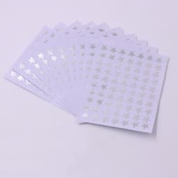 10 Sheets Children Students Reward Stickers Teacher Praise Stationery Stickers Label Award Five-pointed Star Gold Sticker