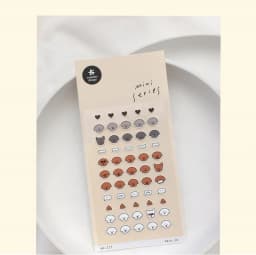 Korean Import Brand Suatelier Puppy Mini Marker Stickers Scrapbooking DIY Journaling Diary Stationery Sticker Decor Accessories