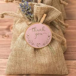 Thank You Sticker, Wedding Souvenirs Seal Lable, 500pcs Romantic Pink Bronzing Sticker for Greeting Cards, Flower Bouquets