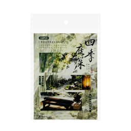15sheets/1lot Kawaii Stationery Stickers Four Seasons Courtyard Junk Journaling Decorative Scrapbooking for stickers Scrapbook