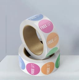 100-500pcs Colorful Gift Stickers Round Thank You Stickers for Small Business Supplies Cute Stationery Stickers