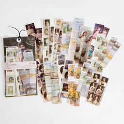 30pcs/1lot kawaii Stationery Sticker Literary Collection Diary Planner junk journal Decorative Scrapbooking DIY Craft Sticker