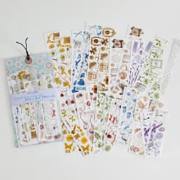 30pcs/1lot kawaii Stationery Sticker Literary Collection Diary Planner junk journal Decorative Scrapbooking DIY Craft Sticker
