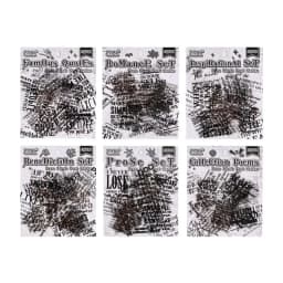 JIANWU Pure Poet Series Vintage English Text Letter Material Collage PET Sticker Creative DIY Journal Scrapbooking Stationery
