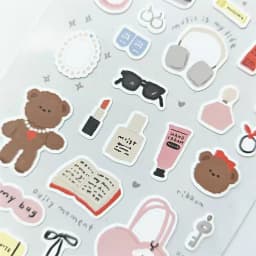 BONITO In My Bag Daily Moment Stickers Scrapbooking Diy Journal Stationery Sticker School Office Gift B6145