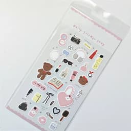 BONITO In My Bag Daily Moment Stickers Scrapbooking Diy Journal Stationery Sticker School Office Gift B6145