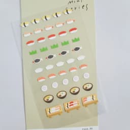 Korean Import Suatelier Japanese Food Noodles Sushi Stickers Mini Scrapbooking Diy Journal Cute Deco Stationery Sticker 124