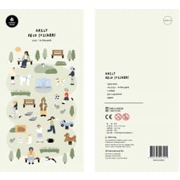 Korean Import Suatelier In The Park Paper Stickers Scrapbooking Diy Journal Stationery Sticker Deco Art School Supply 1172