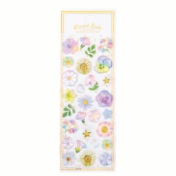 Cute Kawaii Crystal Jelly Flower Stickers 3D Puffy Epoxy Resin Decals for Scrapbooking Journal Planner Phone DIY Laptop Decor