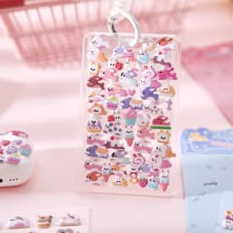 Kawaii Cartoon Animal Cute Things 3D Relief Stickers DIY Diary Handmade Scrapbook Aesthetic Supplies Stationery Stickers