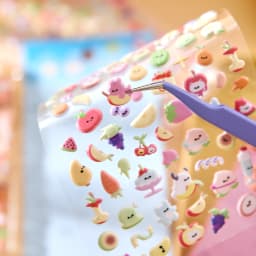 Kawaii Cartoon Animal Cute Things 3D Relief Stickers DIY Diary Handmade Scrapbook Aesthetic Supplies Stationery Stickers