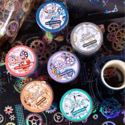 50mm * 2m Gear Fantasy Series Punk Cyberpunk Style PET Stickers Creative Handbook DIY Handmade Scrapbook Aesthetic Stickers