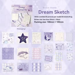 Etori Life Warm Moments Series Vintage Cozy Stamp Journal Stickers 20Pcs Ins Style Journal Decoration Small Patterns for Laptops, Phone Stickers, Luggage, Office Decoration Accessories, Student Gift Paper Bags, Handmade Scrapbooking Supplies, DIY Crafts, Children's Stickers, Art Parties, Gifts for Friends, Back-To-School Season, Card Making